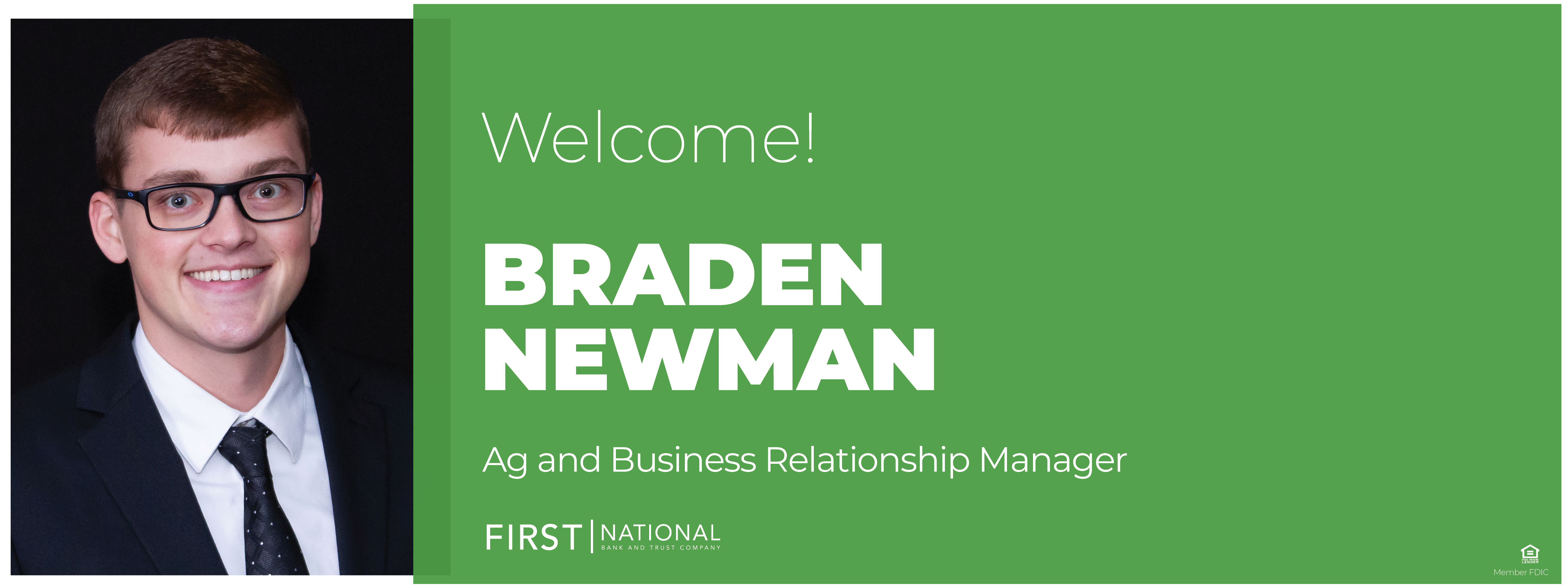 Braden Newman Welcome image