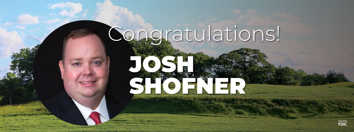 Congratulations Josh Shofner