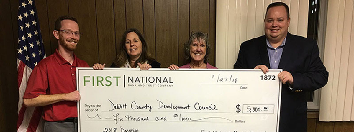 DCDC receives donation