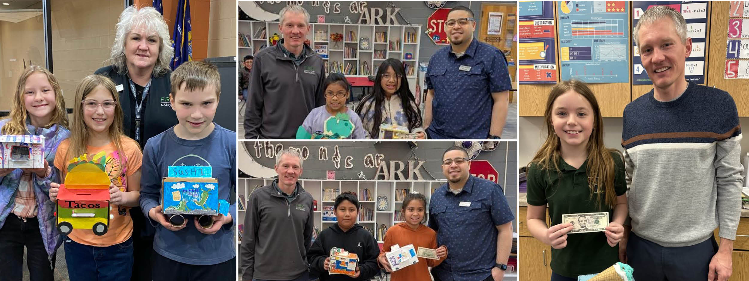 Student winners of the great food truck race 2025