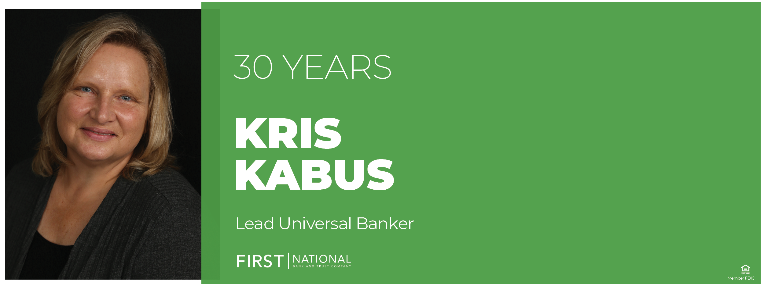 Kris Kabus 30 Years
