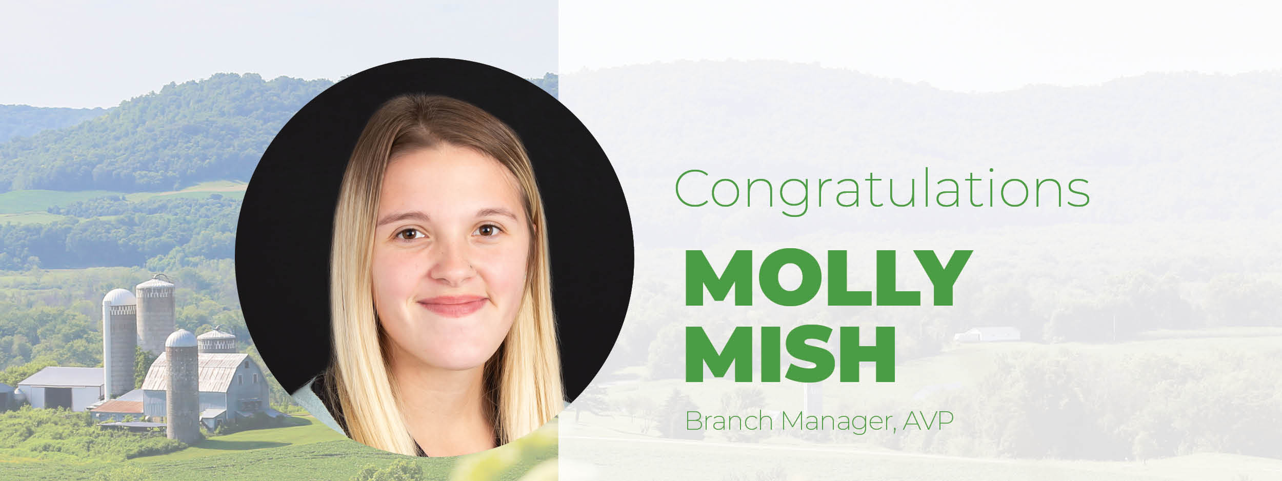 Congratulations Molly Mish