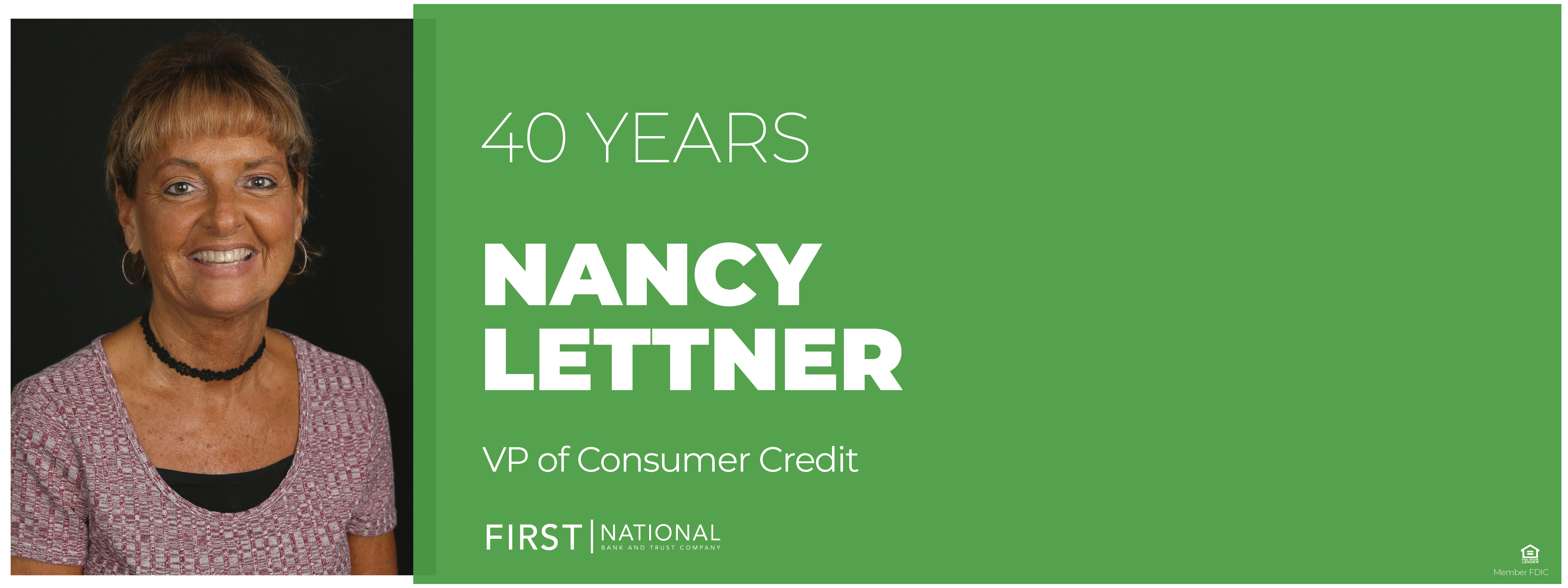 Nancy Lettner 40 years