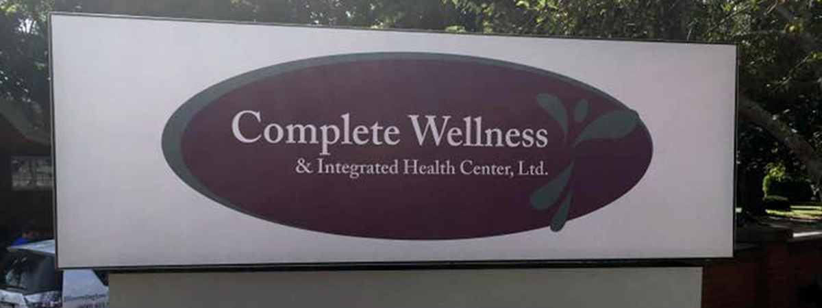 Complete Wellness sign