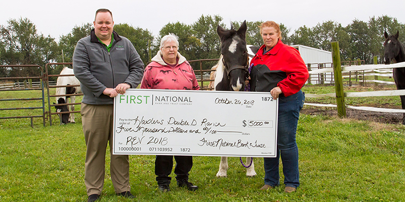 haslers double d ranch receiving rev winnings check