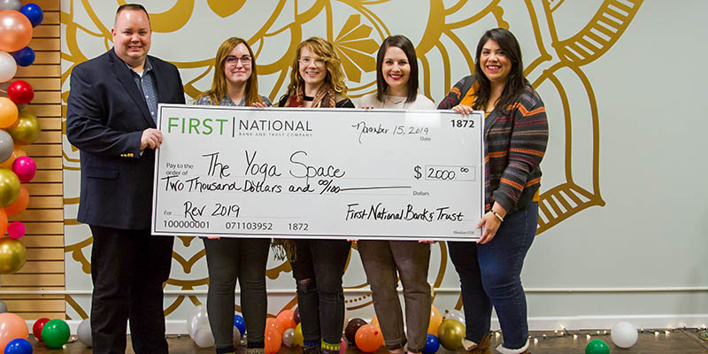 the yoga space receive rev 2019 check