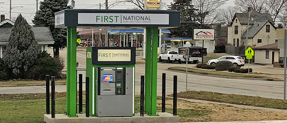 First National Bank & Trust Company ATM in Clinton, IL